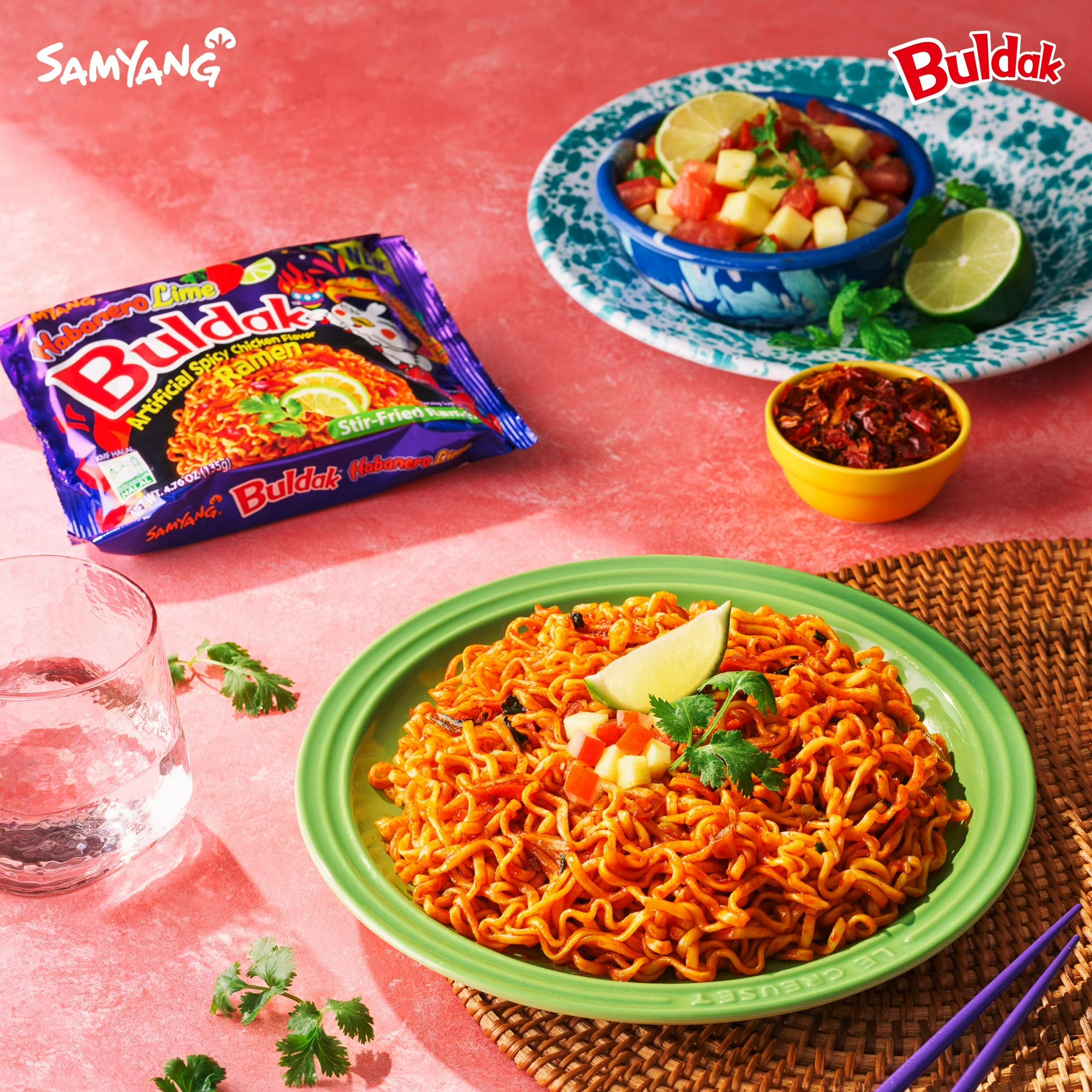 Samyang - Buldak - Cheese - Spicy Chicken Flavor Ramen