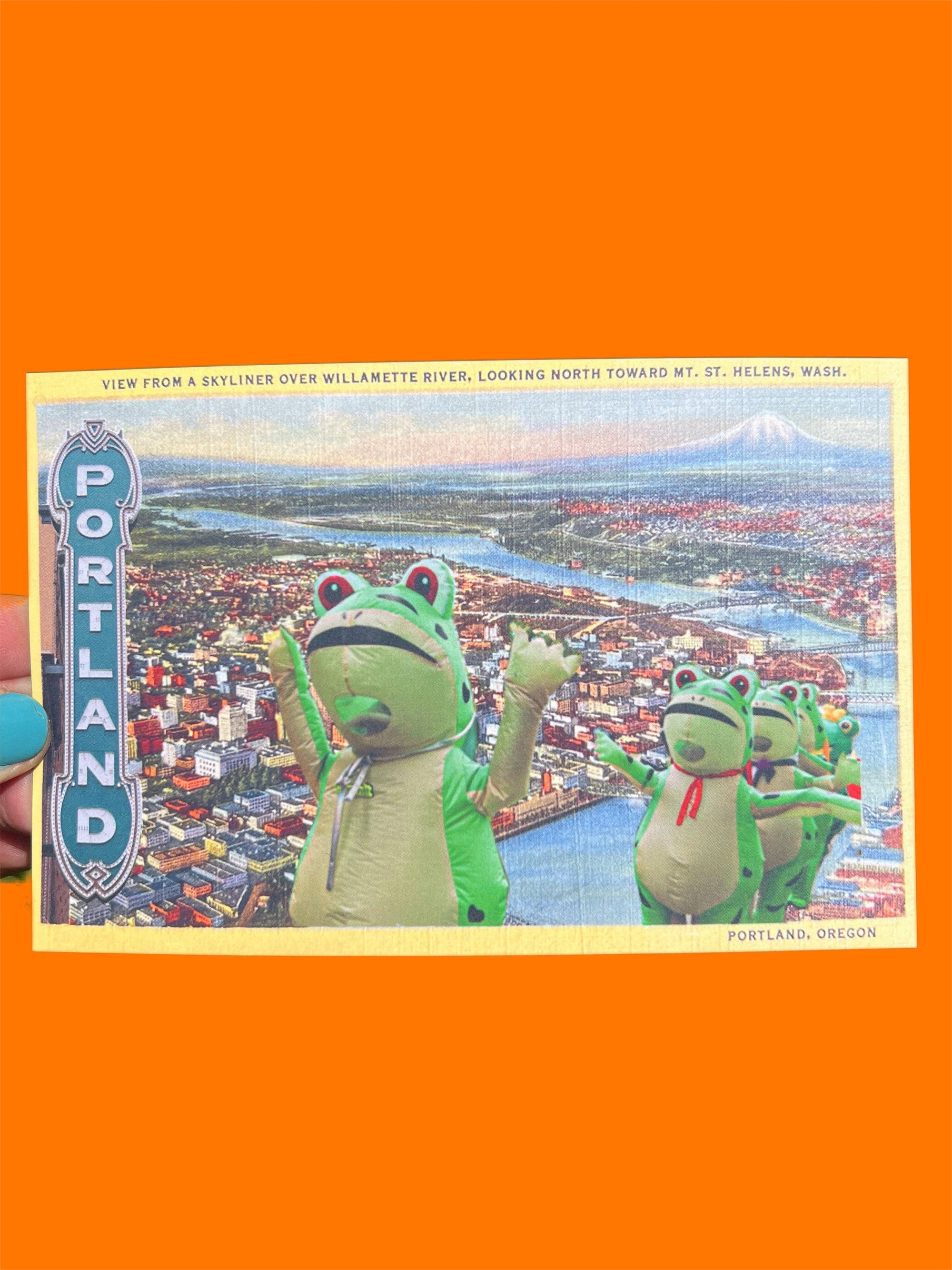 Astral Weekend - POSTCARD Portland Frogs