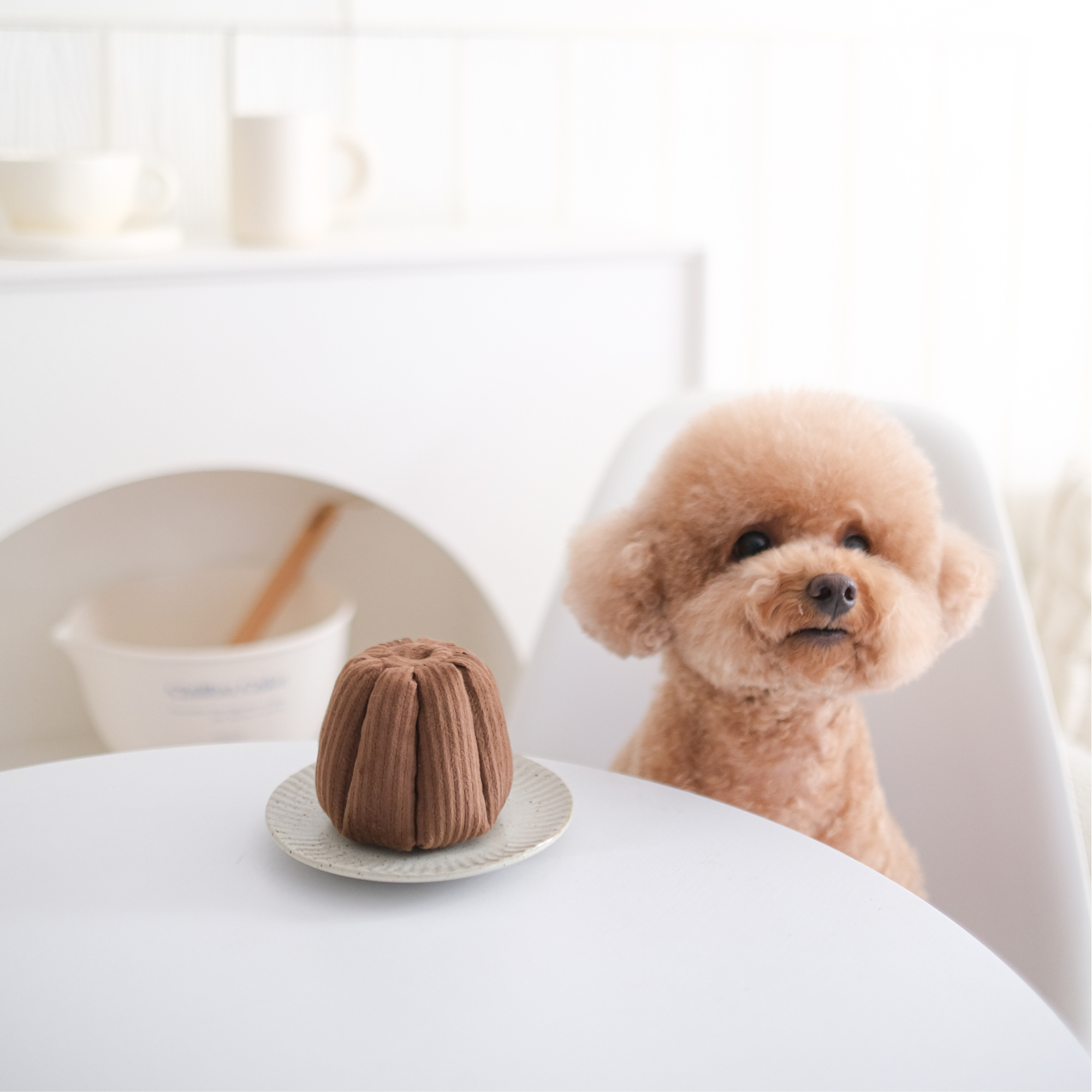 Lambwolf Collective - Enrichment Snuffle + Squeaky Dog Toy - Canele