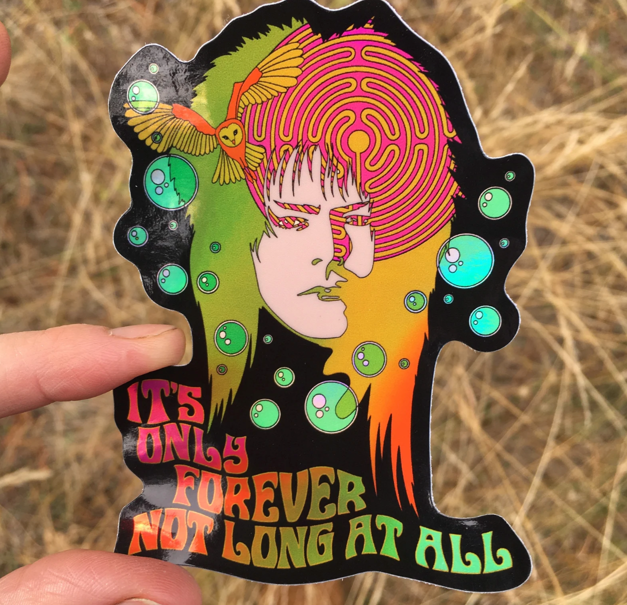 Labyrinth - David Bowie - Sticker