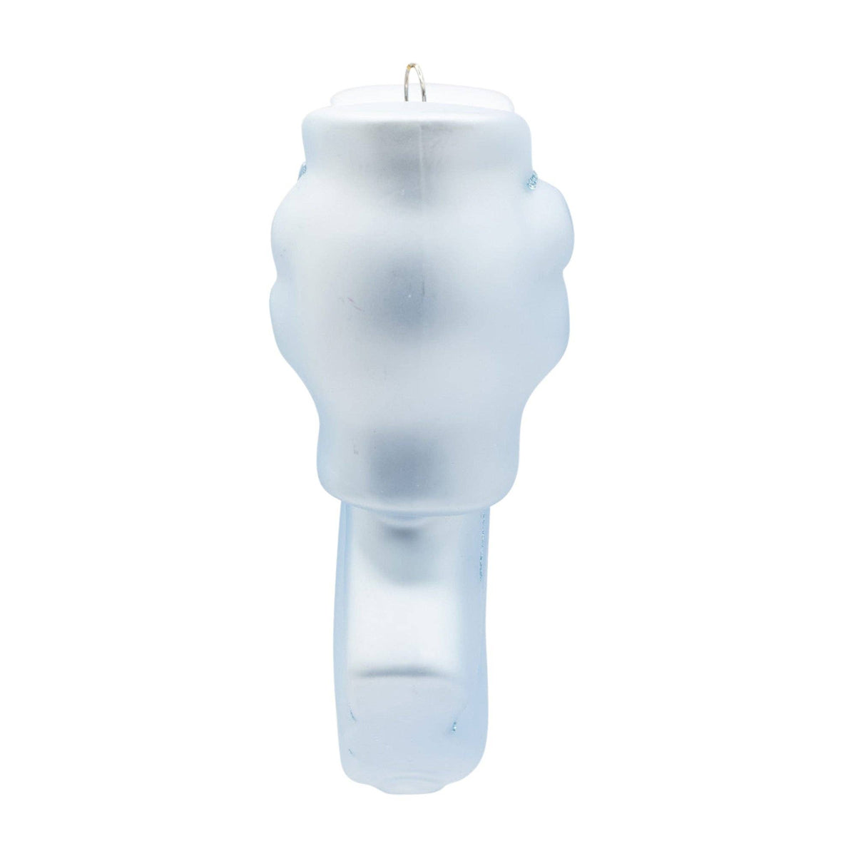 Baby Blue Bow - Glass Ornament
