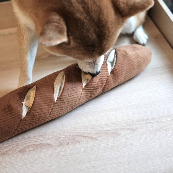 Lambwolf Collective - Enrichment Dog Toy - Baguette