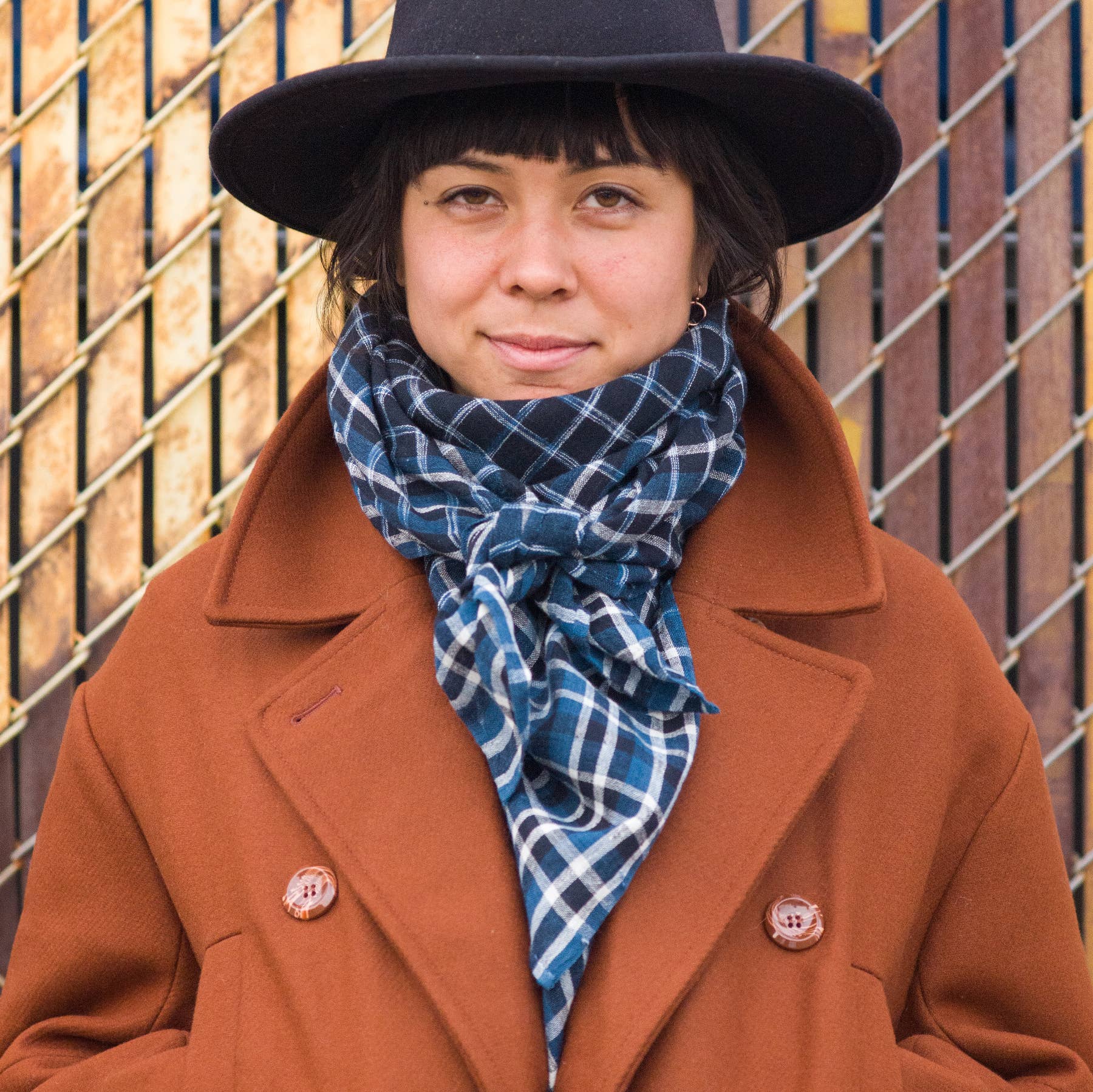 Cowboy Scarf in Bodie Blue