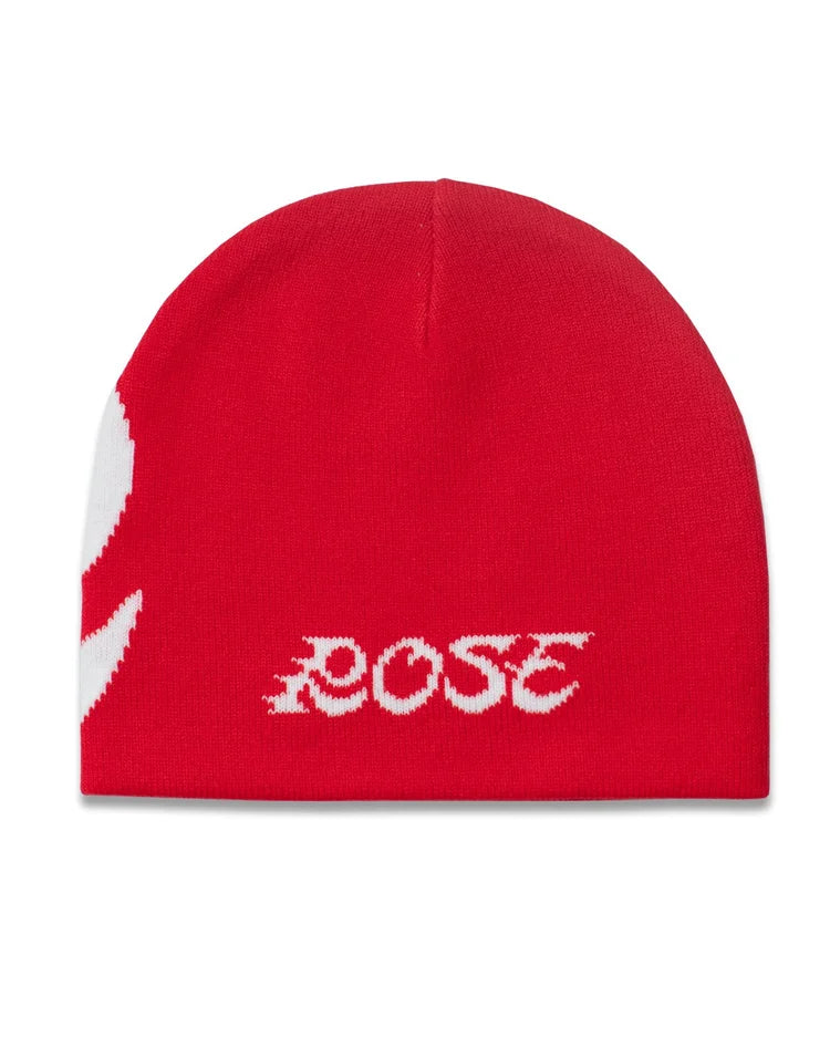 Rose Endurance - Petalhead Beanie - Red