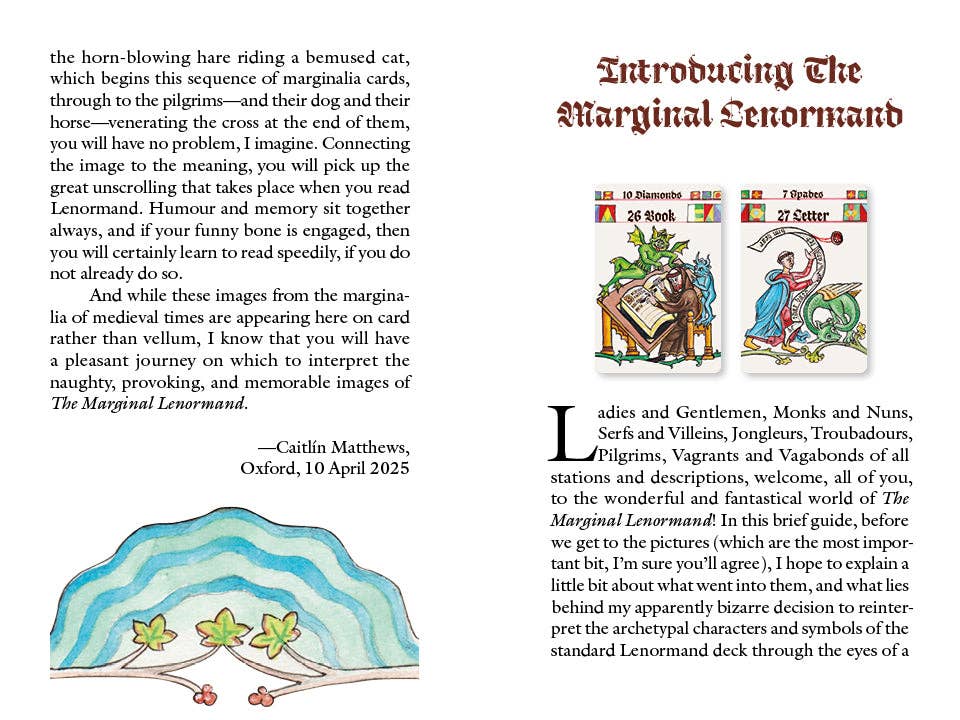 The Marginal Lenormand: An Irreverent Oracle