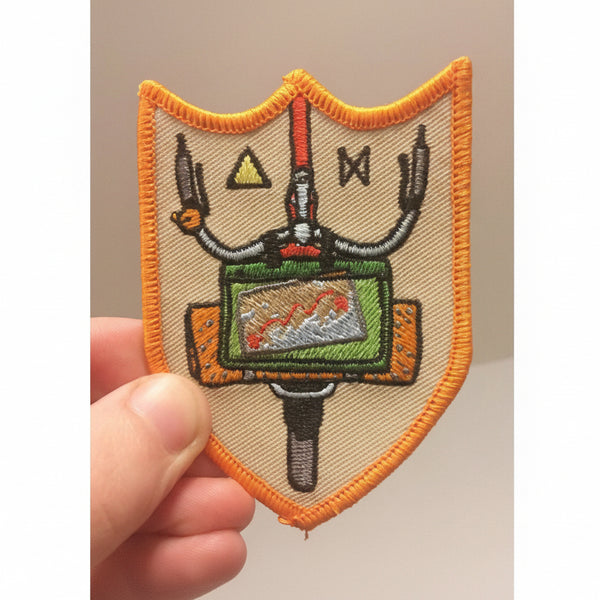 Bike Camping Patch - Space Camp