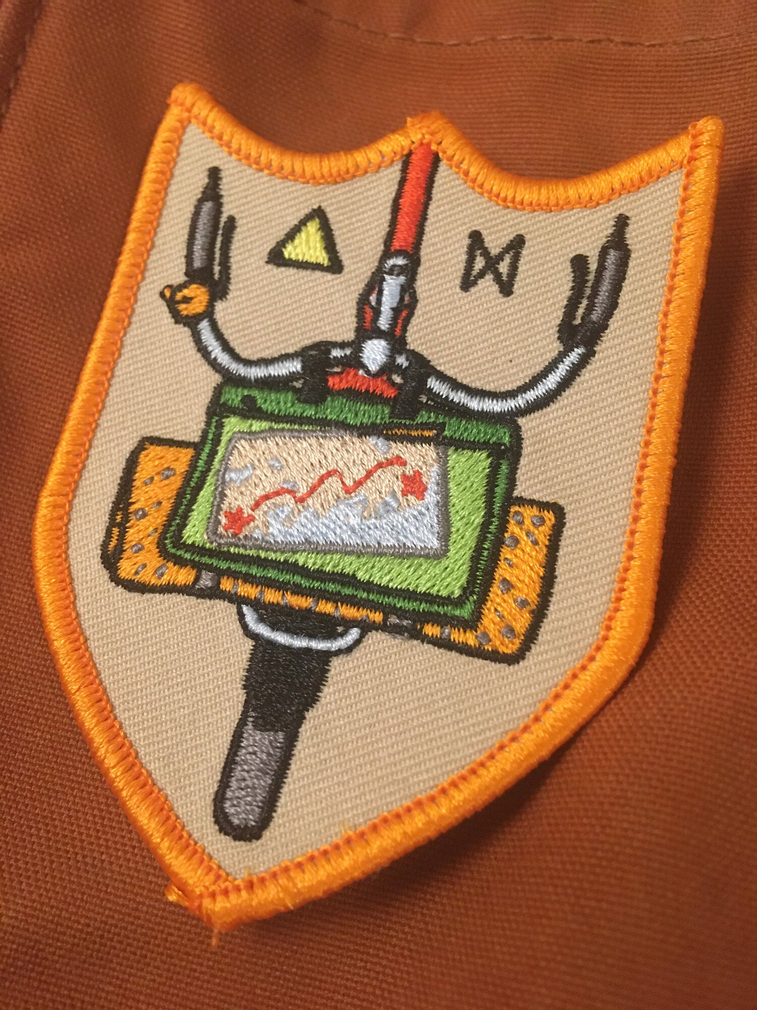 Bike Camping Patch - Space Camp