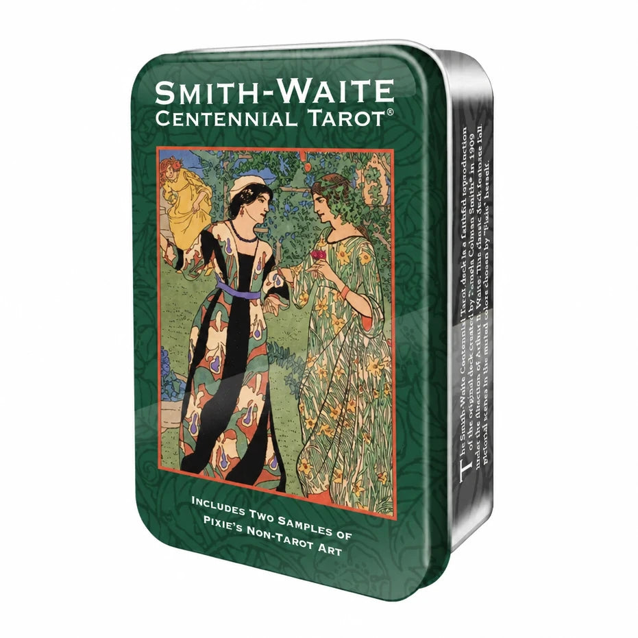 Smith-Waite Centennial Tarot Deck in a Tin
