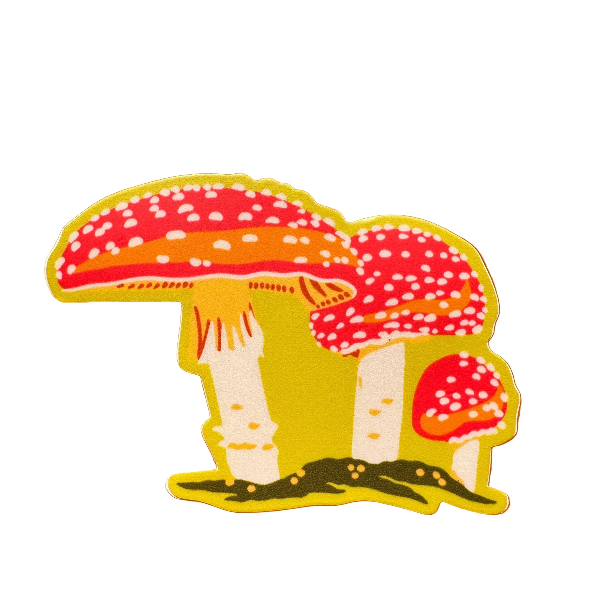Long Lost Studio - Toadstool Mushroom Sticker