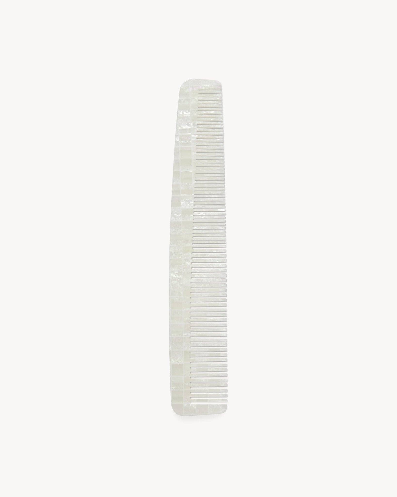MACHETE - No. 1 Comb in Opalite Shell Checker