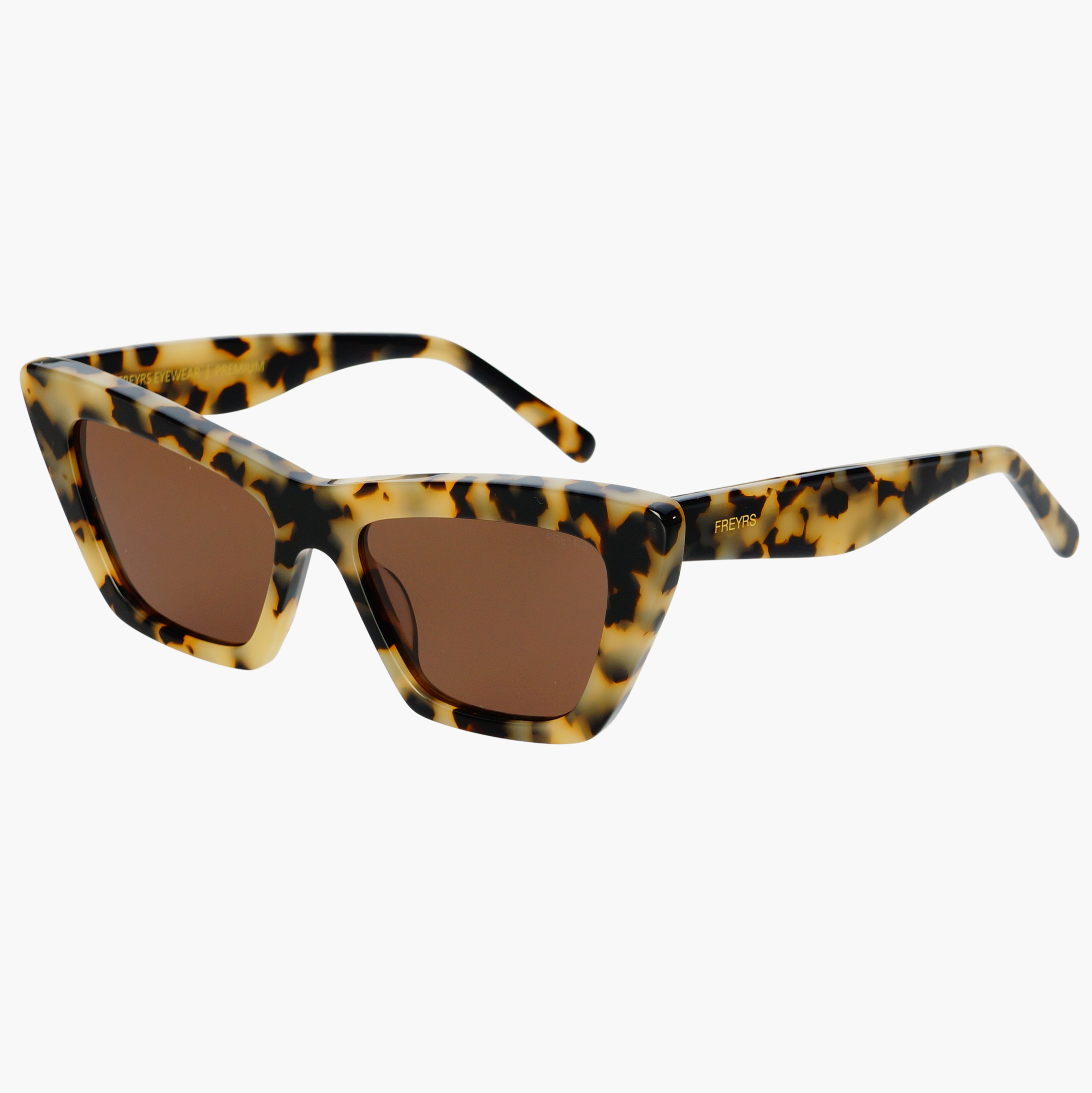 FREYRS Eyewear - Siena Sunglasses - Milky Tortoise