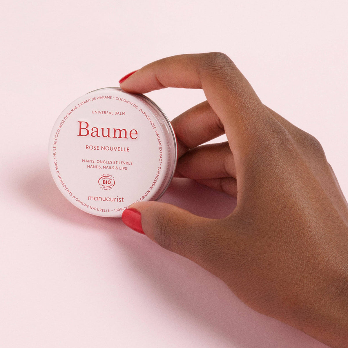 Manucurist - New Rose Balm - COSMOS Organic