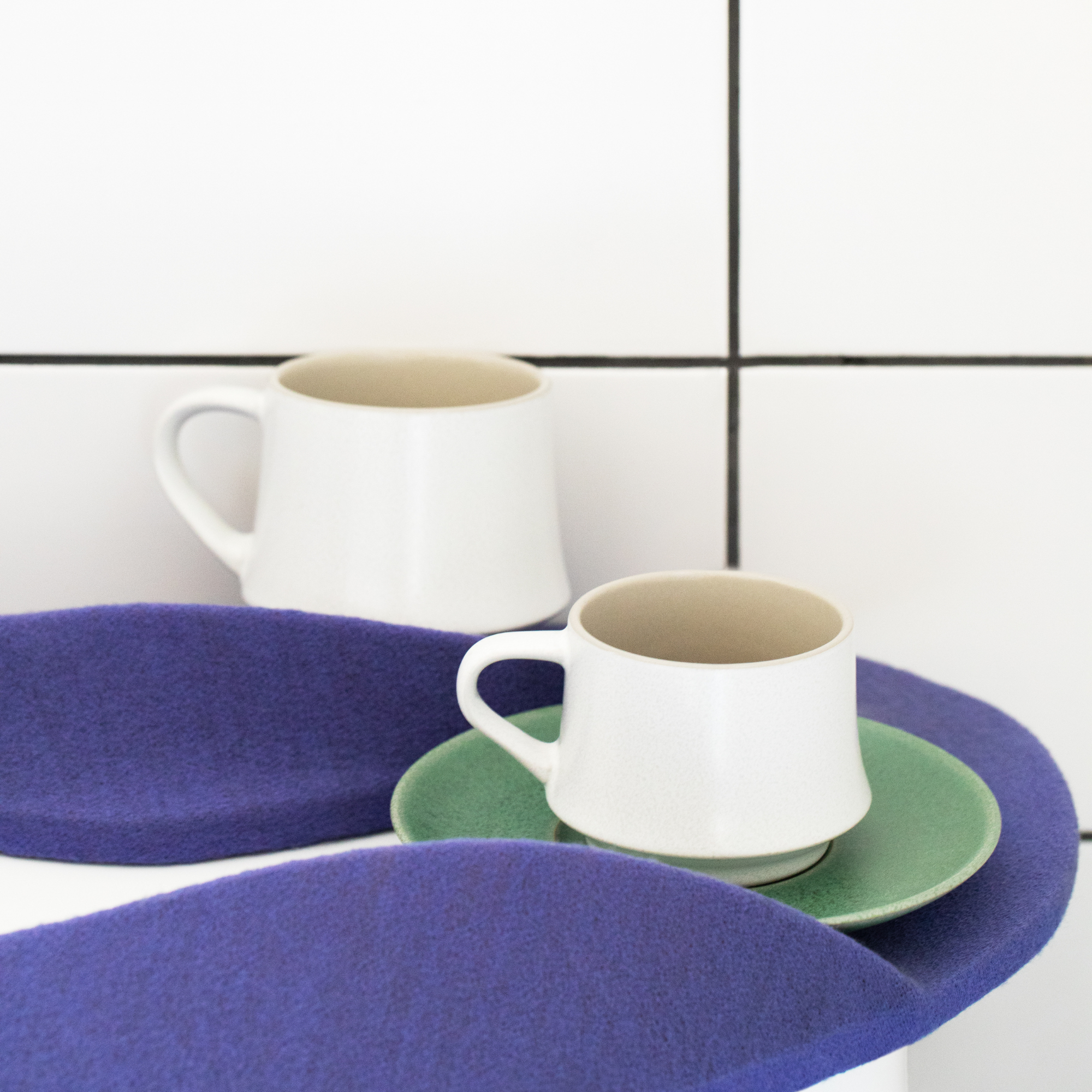 ORIGAMI - Flare Saucer - Vintage Green