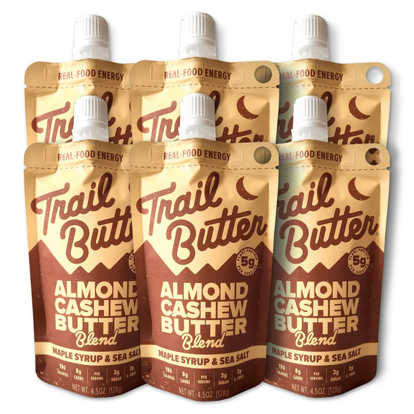 Trail Butter - Almond Cashew - Maple Syrup & Sea Salt - 4.5 oz