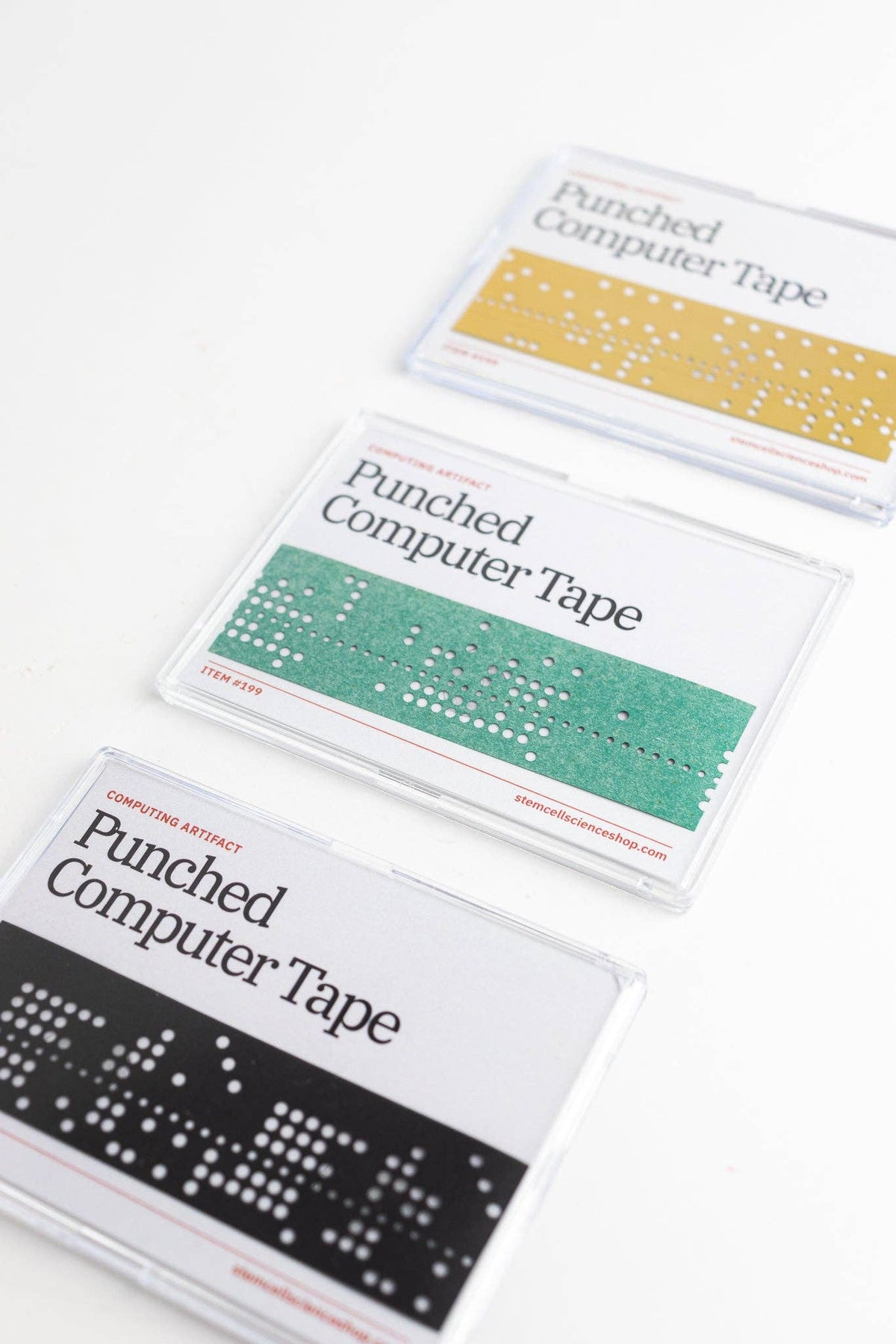 Programming Tape Punched Computer Tape Section