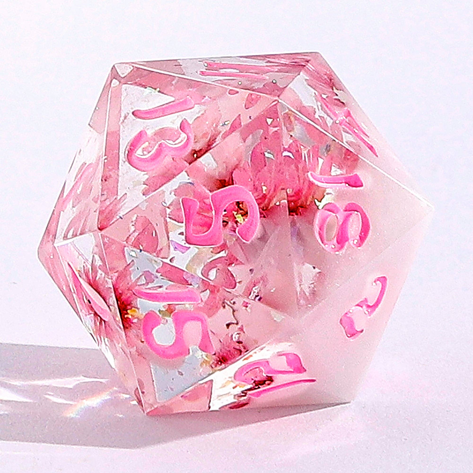 Captured Magic Hand Sanded Sharp Edge Resin - Sakura Cherry