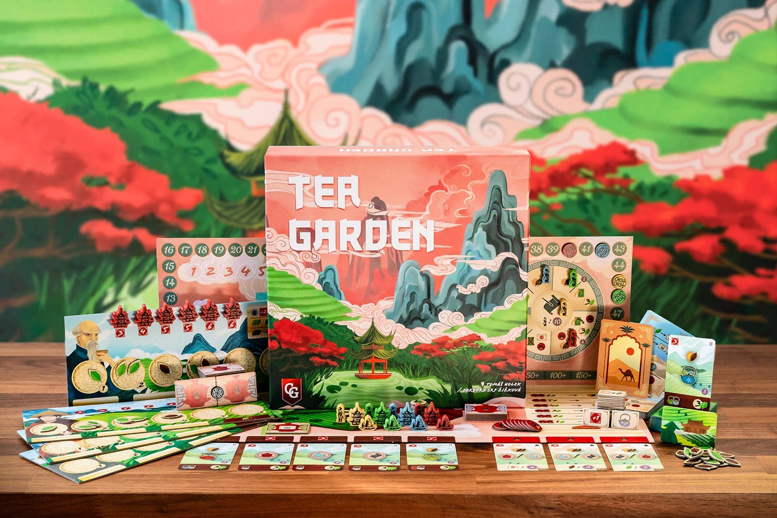 Capstone Games - Tea Garden: Base Game / 2, 3, 4 / 90 minutes