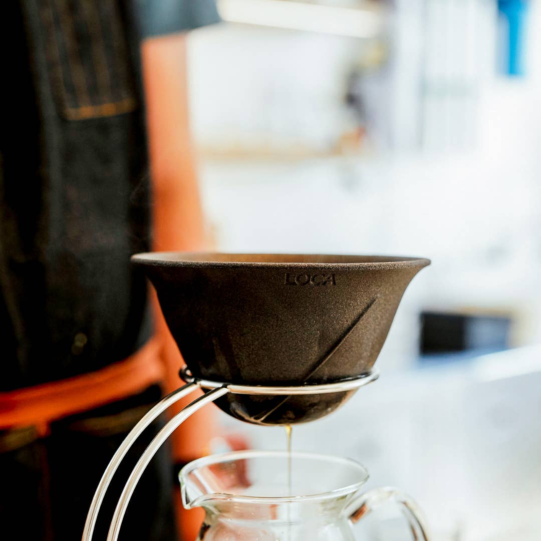 LOCA - Ceramic Pour Over Coffee Dripper - Round Shape - Space Camp