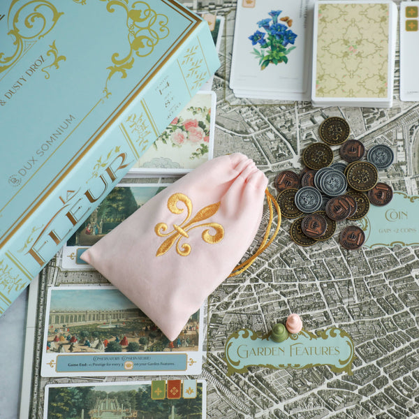 La Fleur - Board Game - Metal Coins