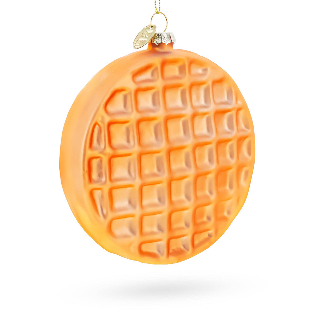 Blueberry Waffle - Glass Ornament