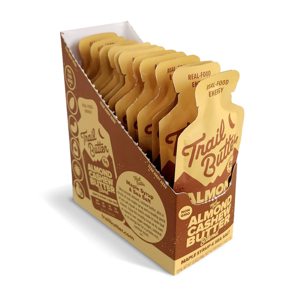 Trail Butter - Almond Cashew Butter - Maple Syrup & Sea Salt - Space Camp