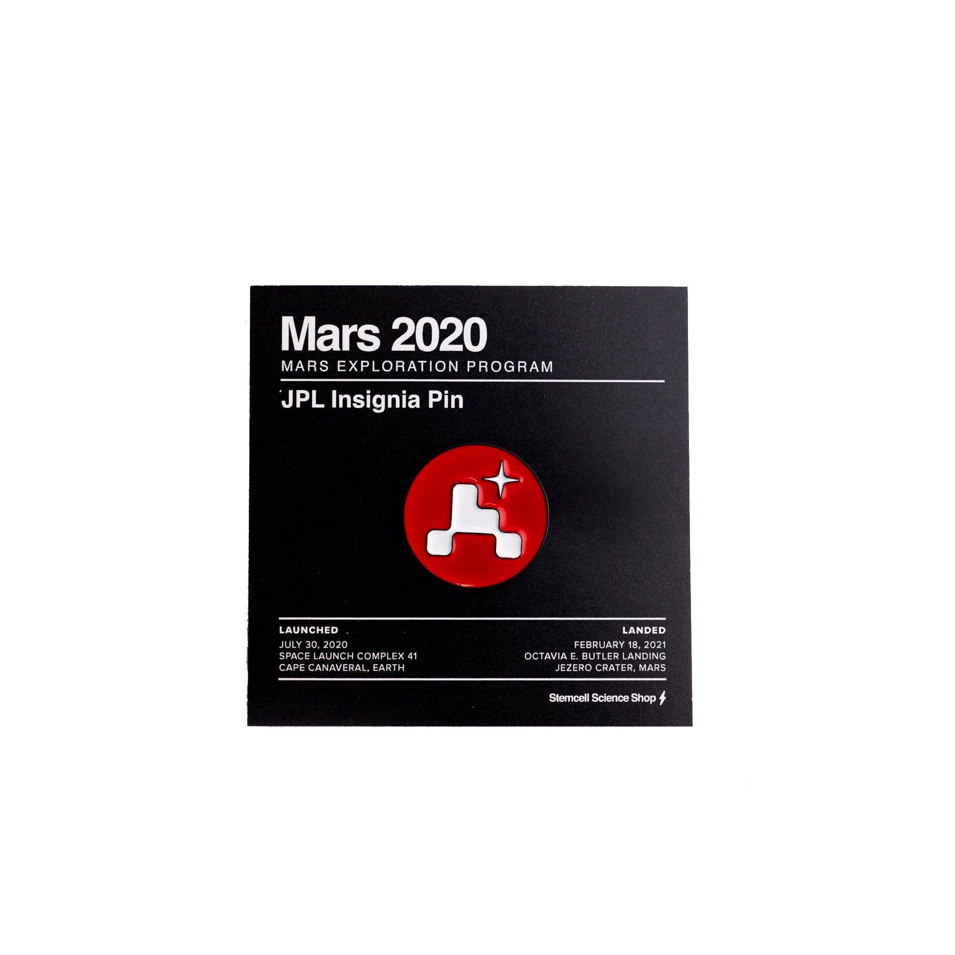 Mars 2020 Insignia Pin - Space Camp
