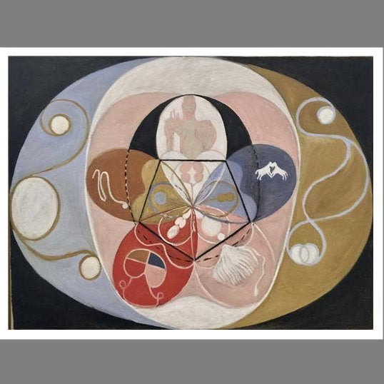Hilma af Klint - The Evolution, No. 14 - Sticker