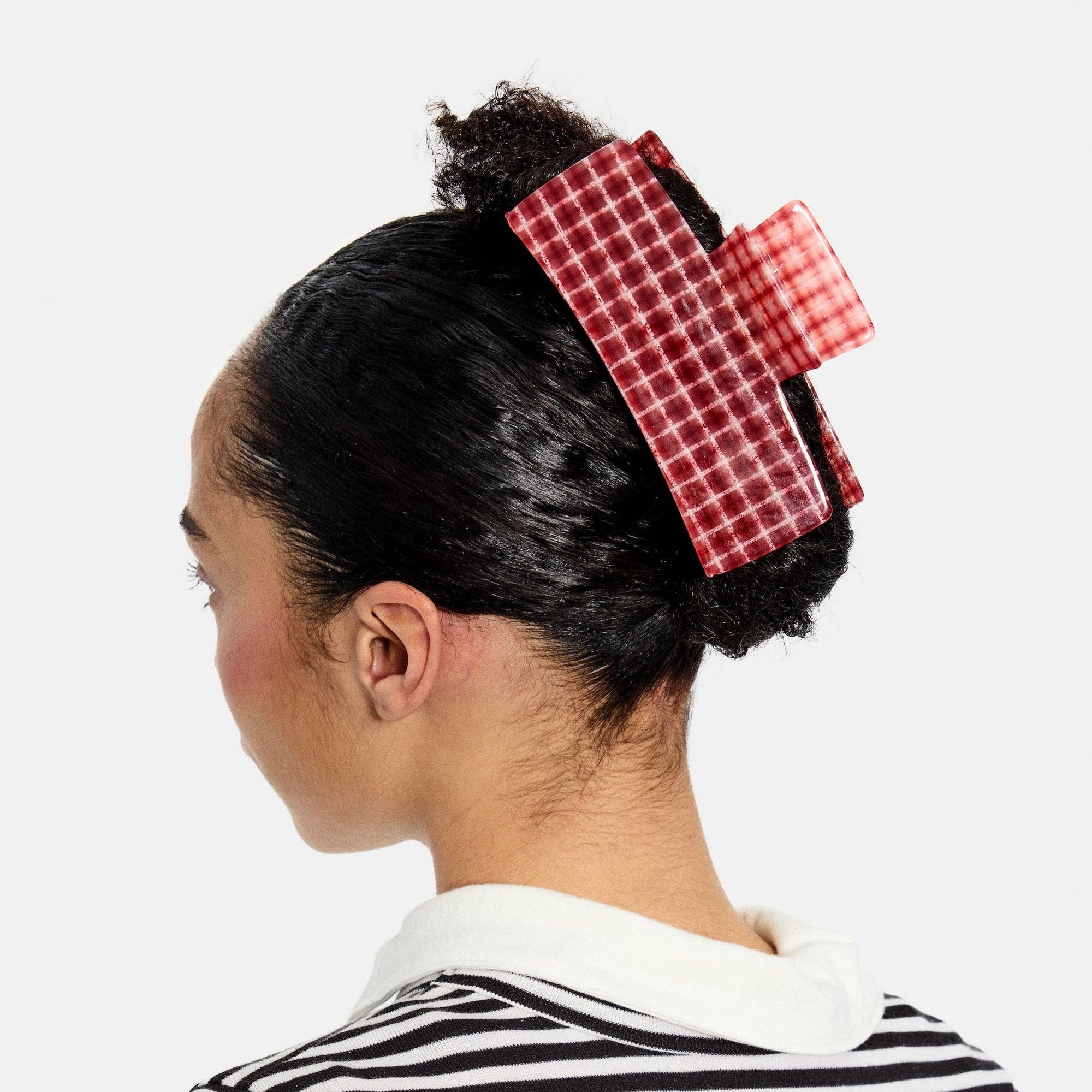 CHUNKS - Jumbo Box Claw - Red Plaid