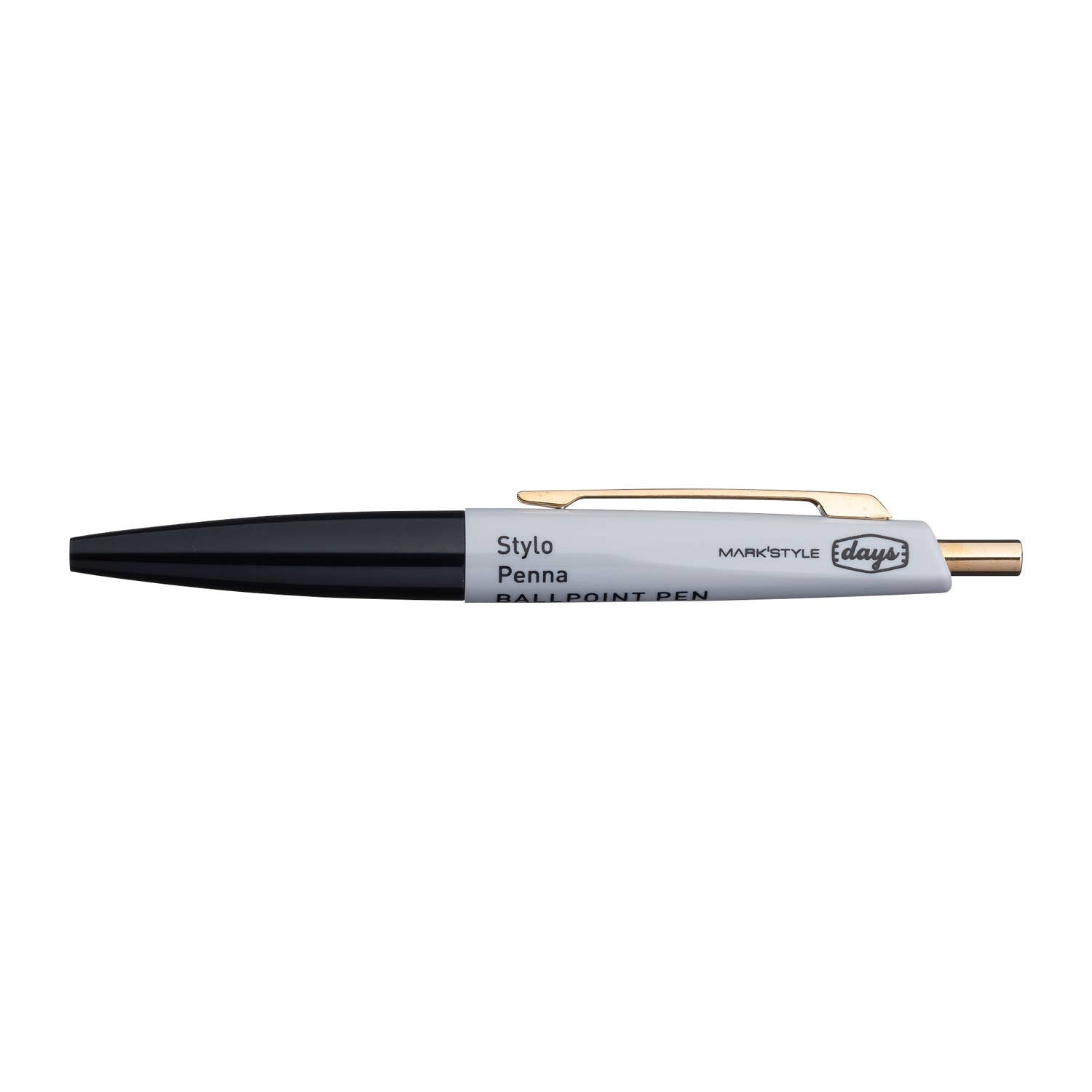 MARK'STYLE - Mini Ball Ink Pen - Beige-Mint