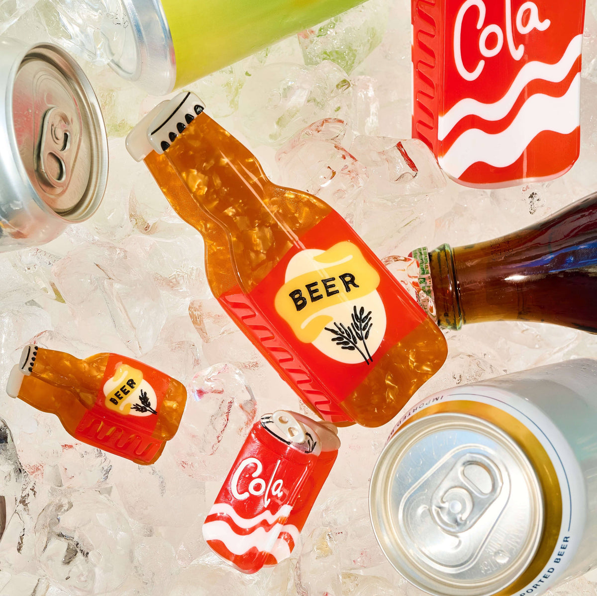 Mini Cola Can Hair Claw Clip