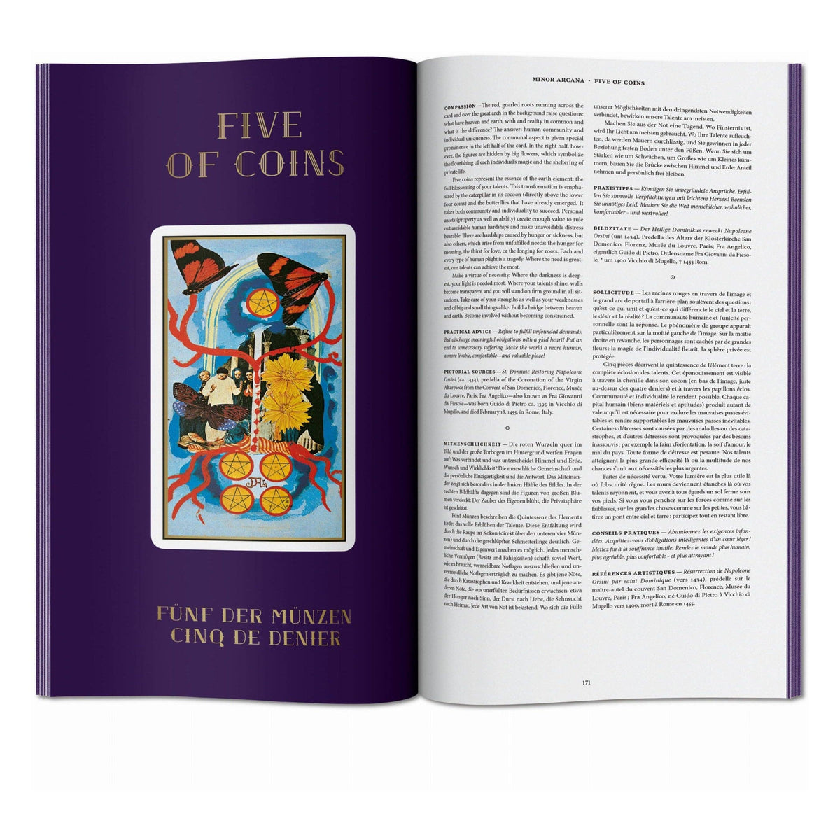 Dalí Tarot (German, French, English)