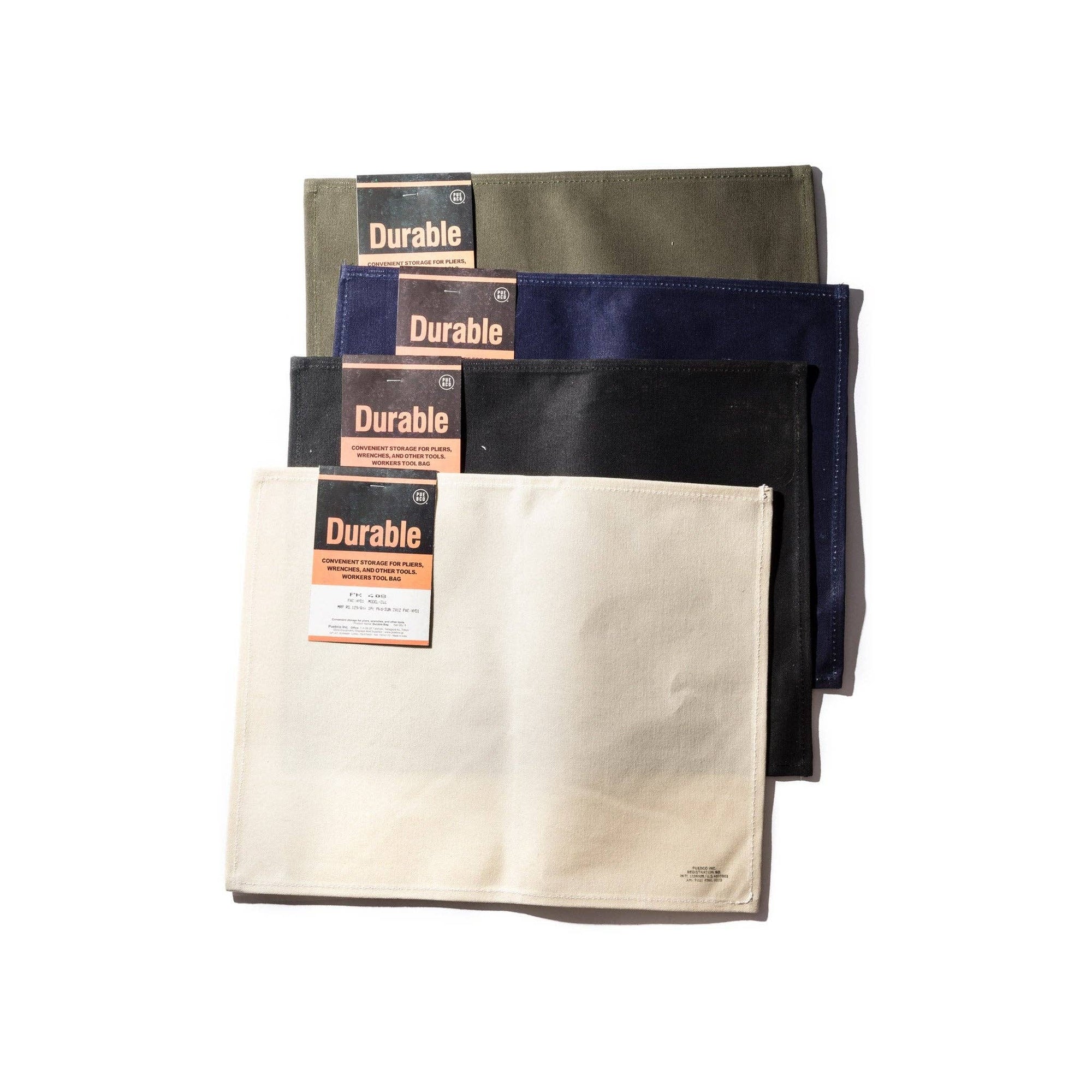 Puebco - Waxed Cotton Placemat - Green