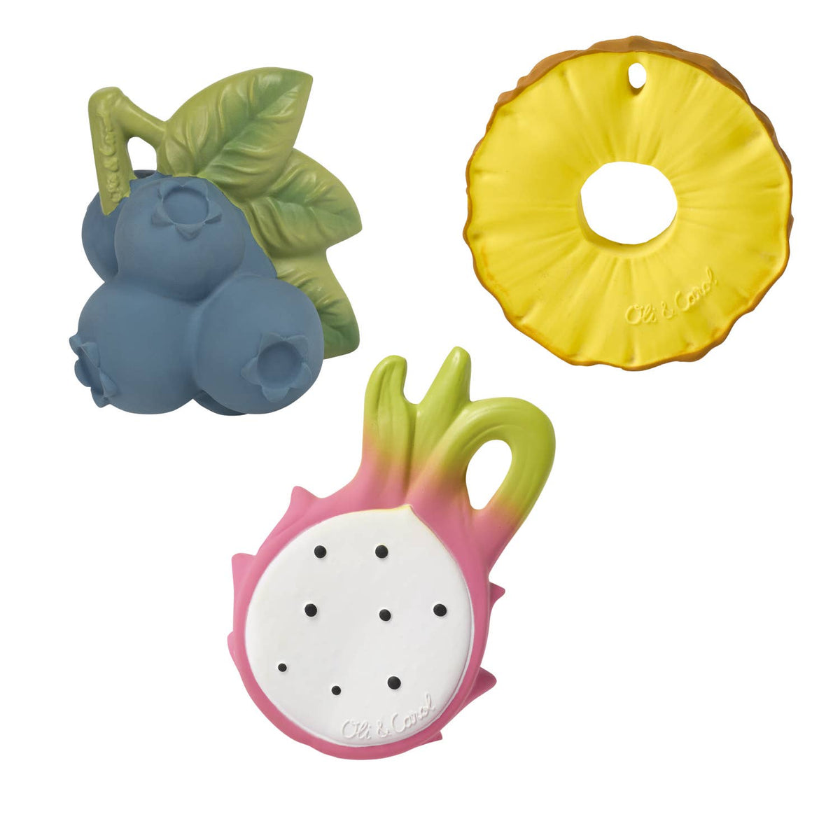 Oli & Carol - Newborn Teether Toy Pack - Tropical