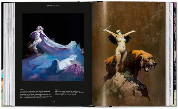 The Fantastic Worlds of Frank Frazetta - 45th Ed. (German, French, English)