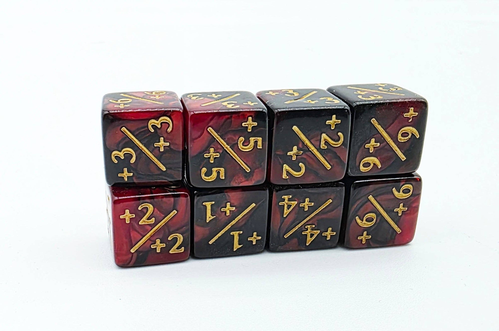 Foam Brain Games - Red & Black +1/+1 Magic Counters
