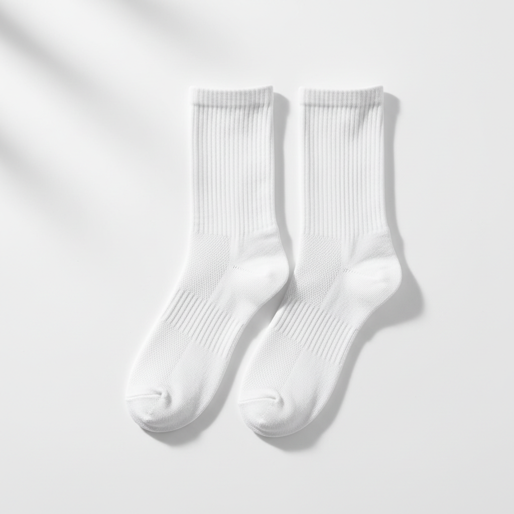 Rose Endurance - Running Socks - White