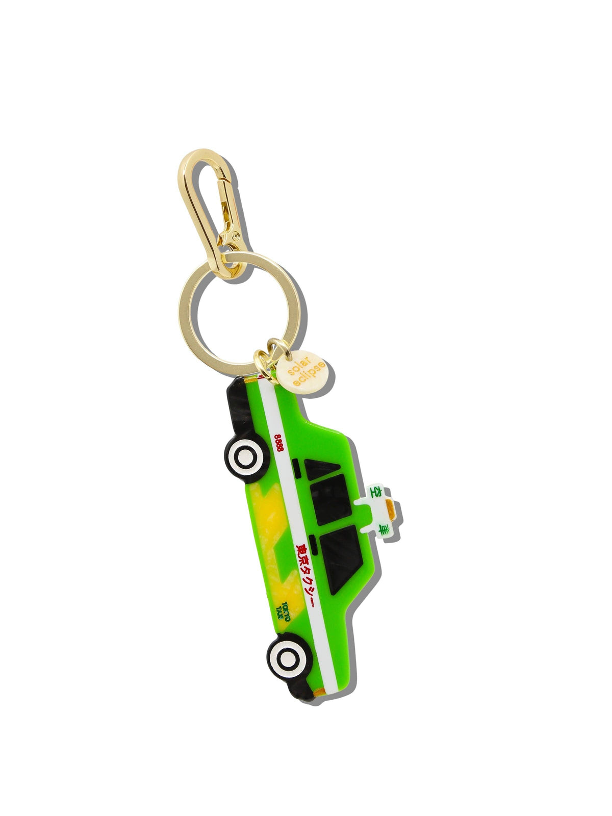 Solar Eclipse - Bag Charm + Keychain - Tokyo Taxi