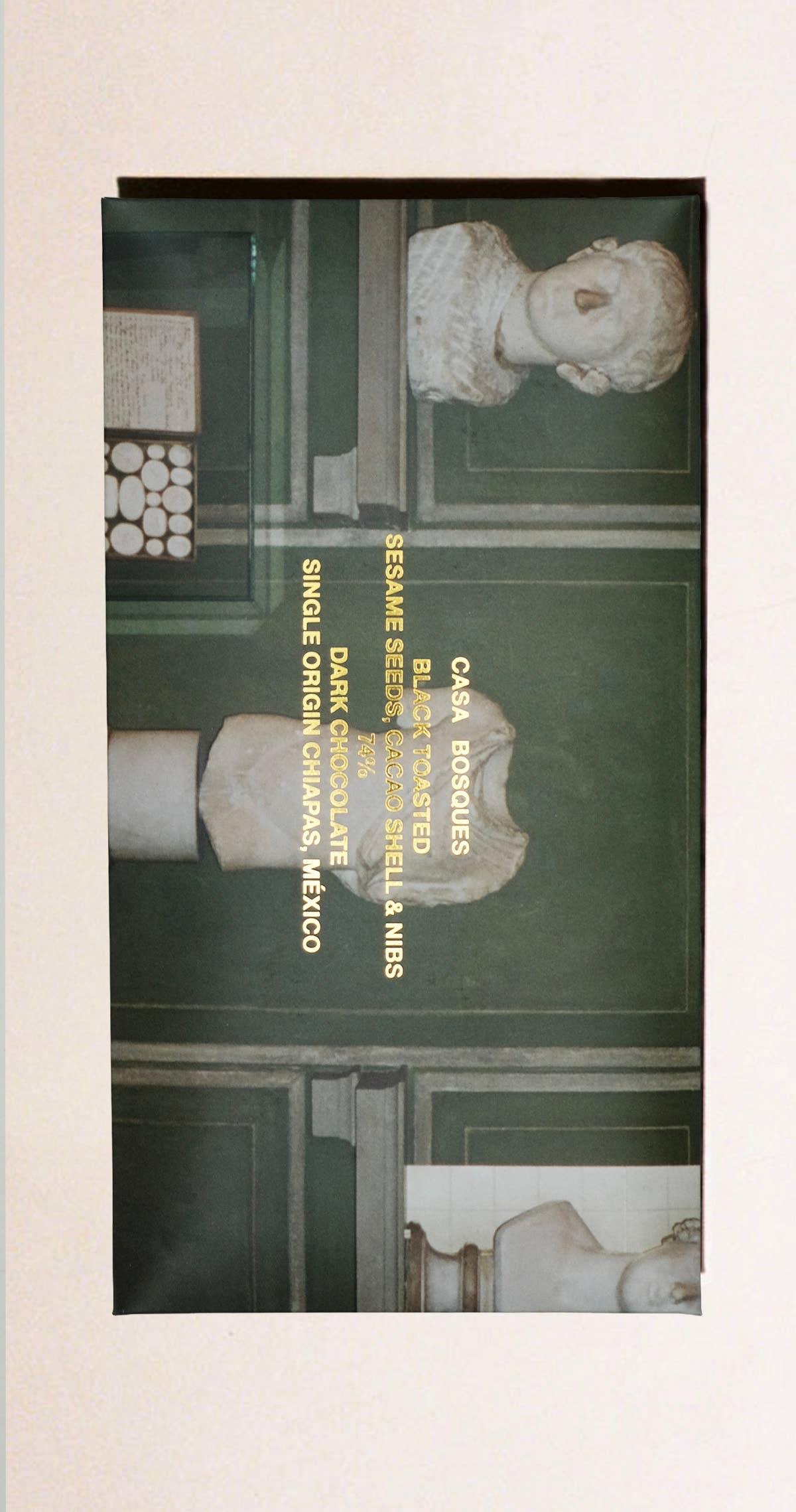 Casa Bosques - Dark Chocolate 74% - Black Toasted Sesame Seeds