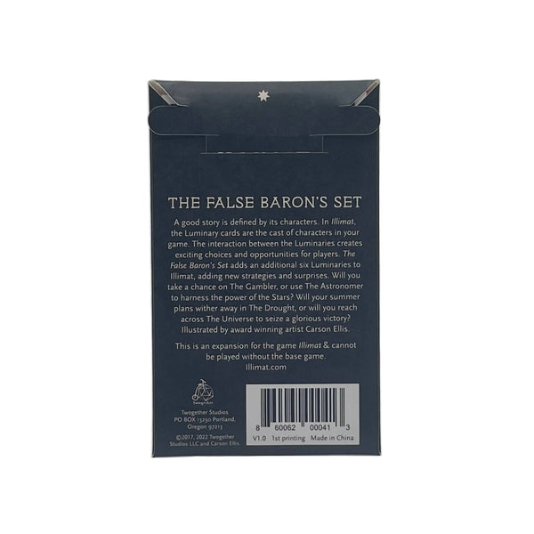 Illimat Card Game - The False Baron's - Expansion Set