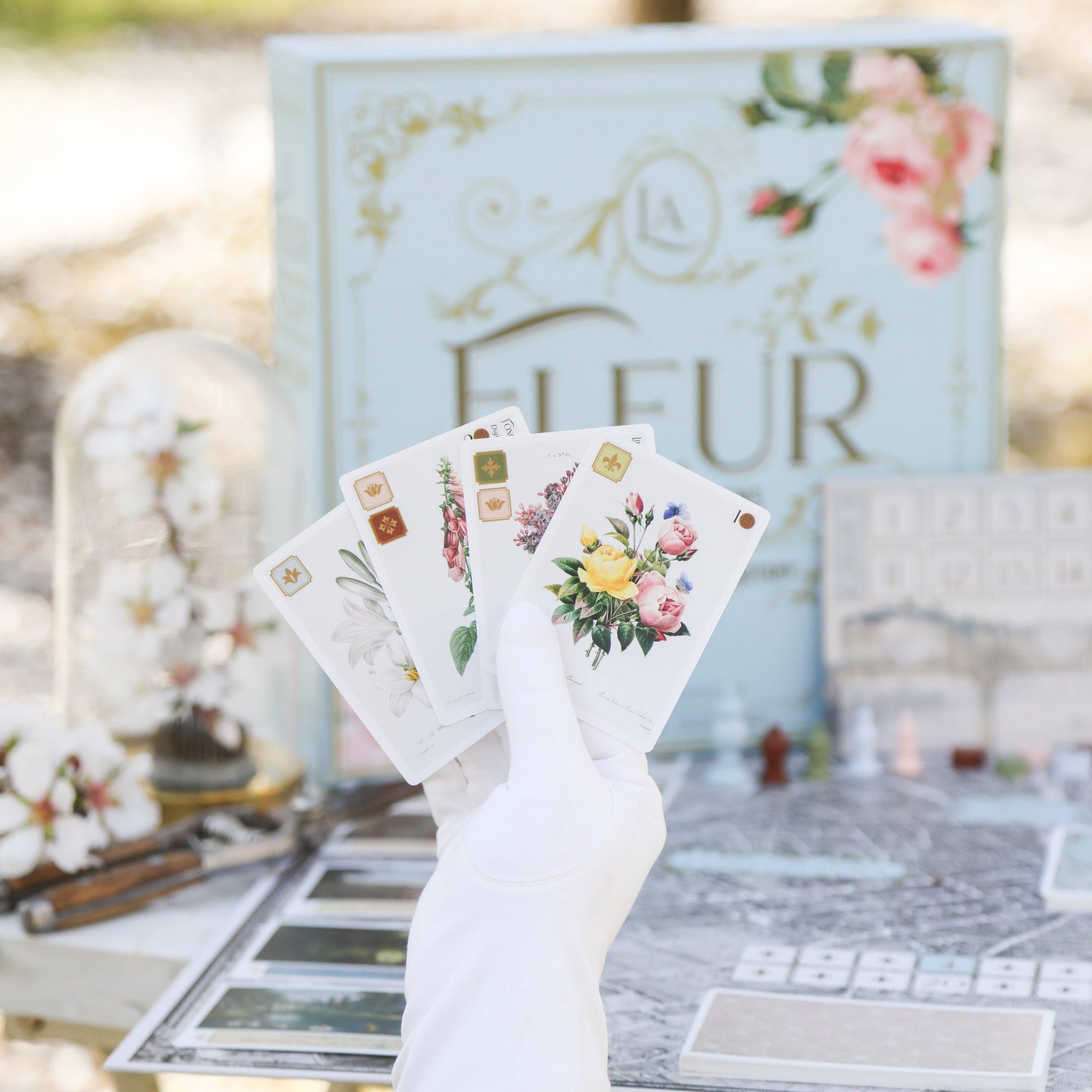 La Fleur - Board Game - Chateau Gardens in Rococo France