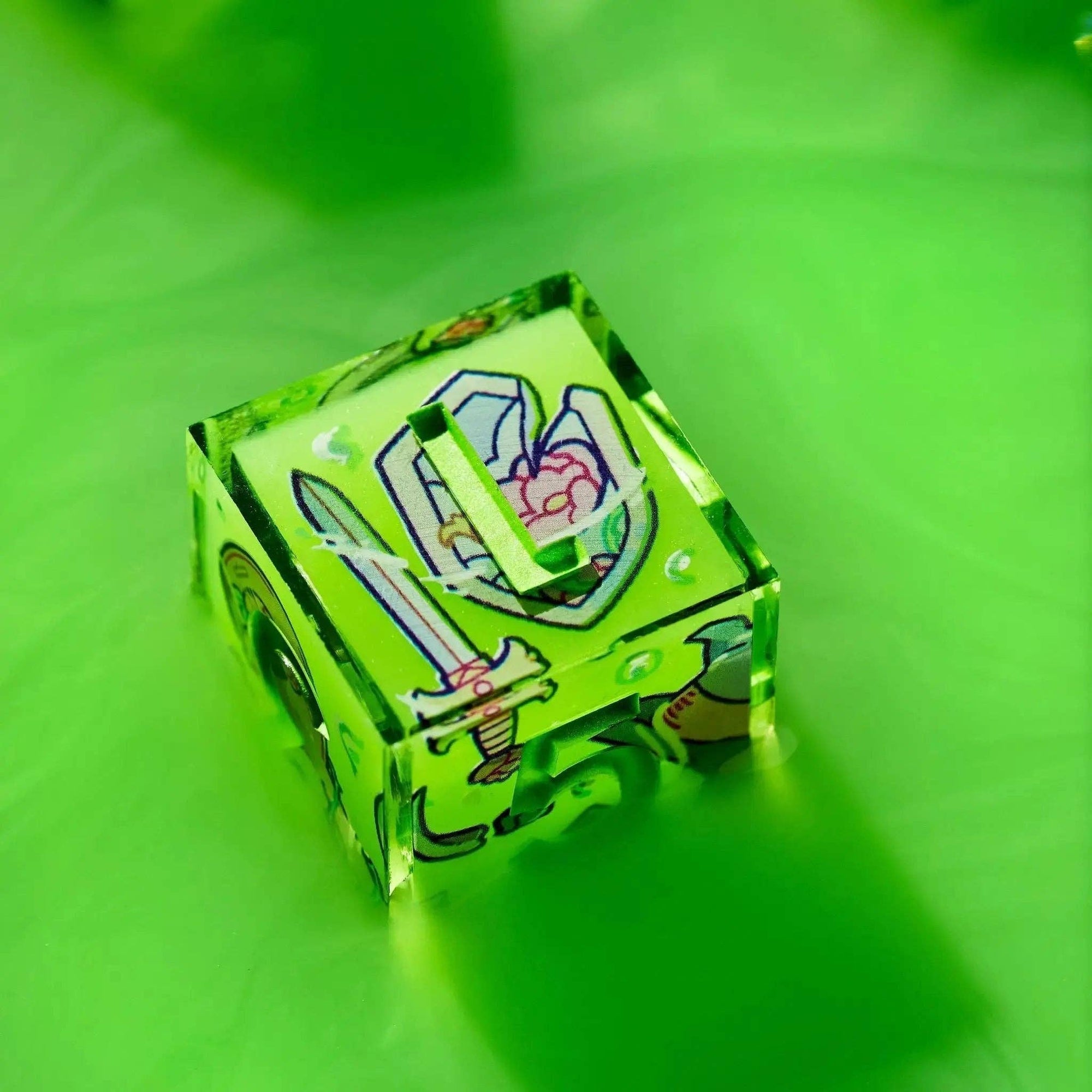 Death By Ooze 7-Piece Iconic Dice Set