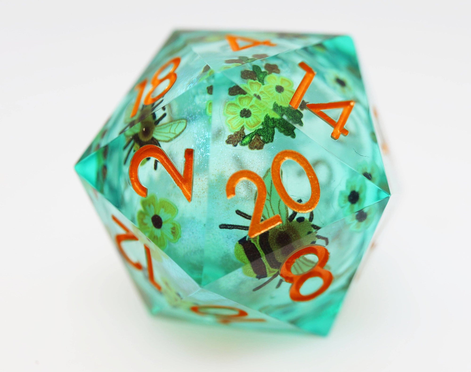 33mm Sharp Edge Liquid Core D20 - Almond Blossoms