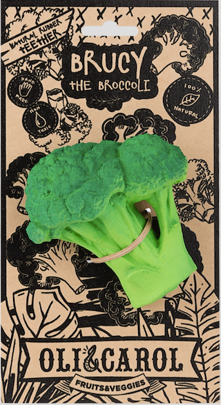 Oli & Carol - Brucy the Broccoli Teether Toy
