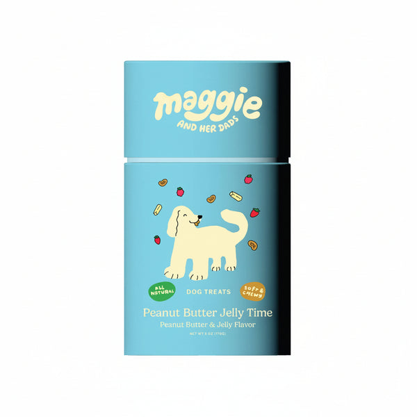 Maggie and Her Dads - Dog Treats - Peanut Butter Jelly Time