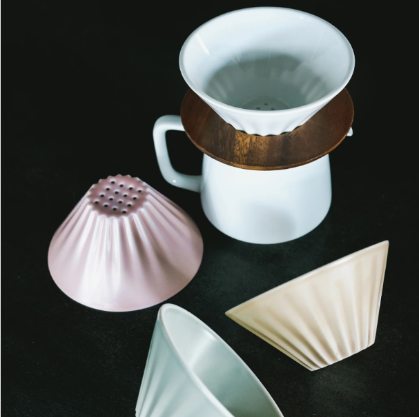 Origami - Tea Dripper - White