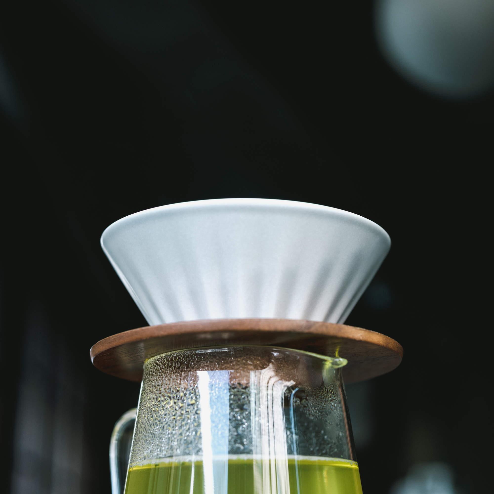 Origami - Tea Dripper - Matte Gray