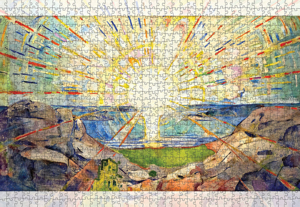 Edvard Munch: The Sun 1000-Piece Jigsaw Puzzle