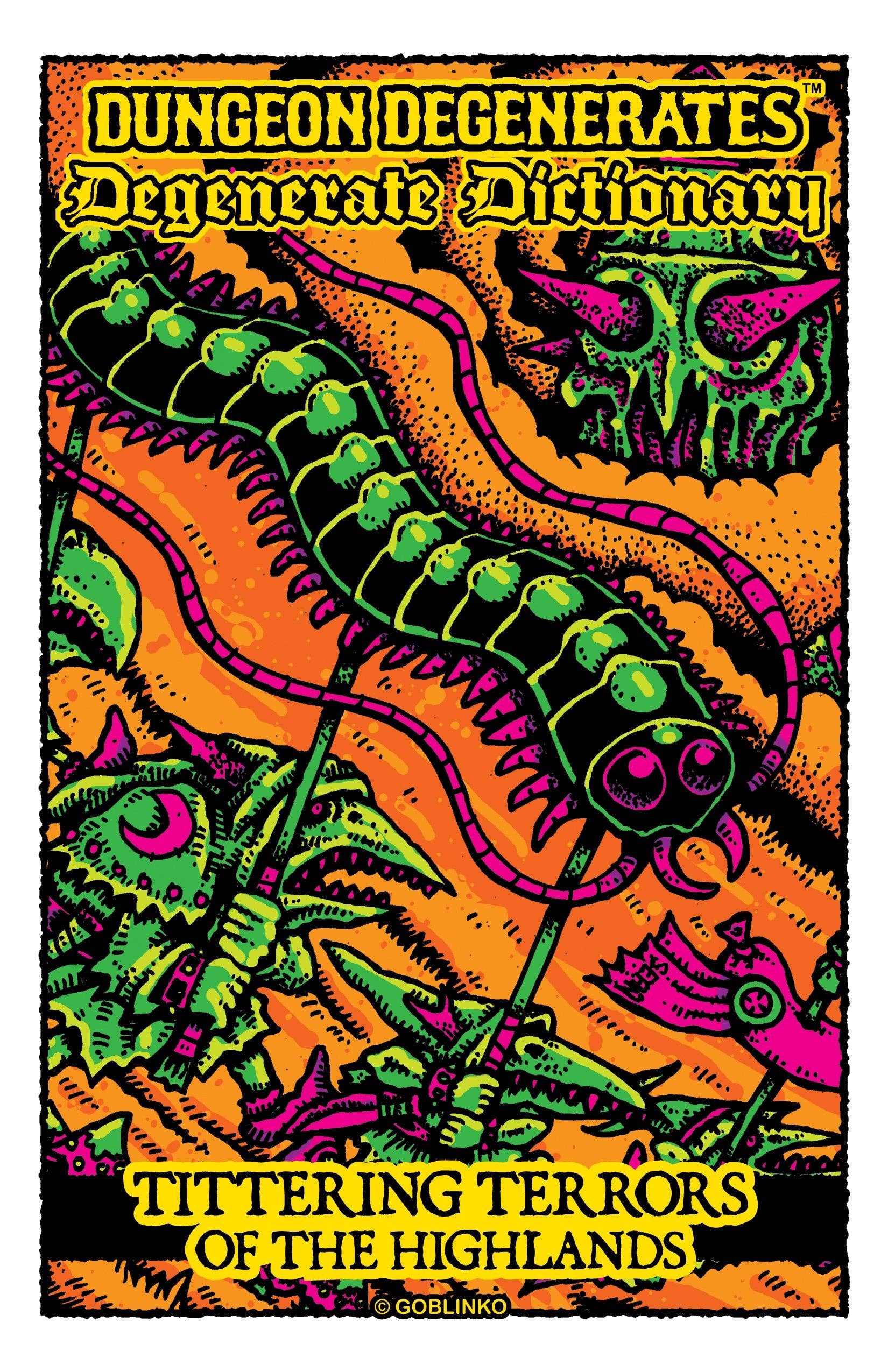 GOBLINKO - Dungeon Degenerates Lore Book Bundle at Space Camp in Portland, Oregon