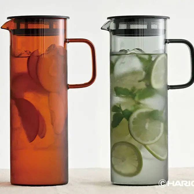 Hario - Colors Glass Series - Cold Brew Pitcher 800mL: Amber