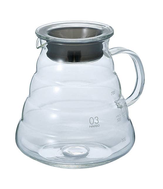 Hario V60 Range Server 01 - Clear Glass - Thumbnail 3